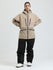 Combinaison de ski cargo multifonctionnelle Gsou Snow pour femme, résistante et performante.