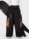 Pantalon de snowboard cargo ample et freestyle Hyper Flux Urban Graffiti pour femme - Park Rider
