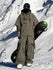 Combinaisons de ski amples pour hommes Keep Money Mountain Chill