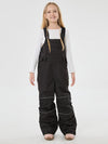 Salopette de ski imperméable et isolante avec genouillères réfléchissantes et protections réfléchissantes pour filles