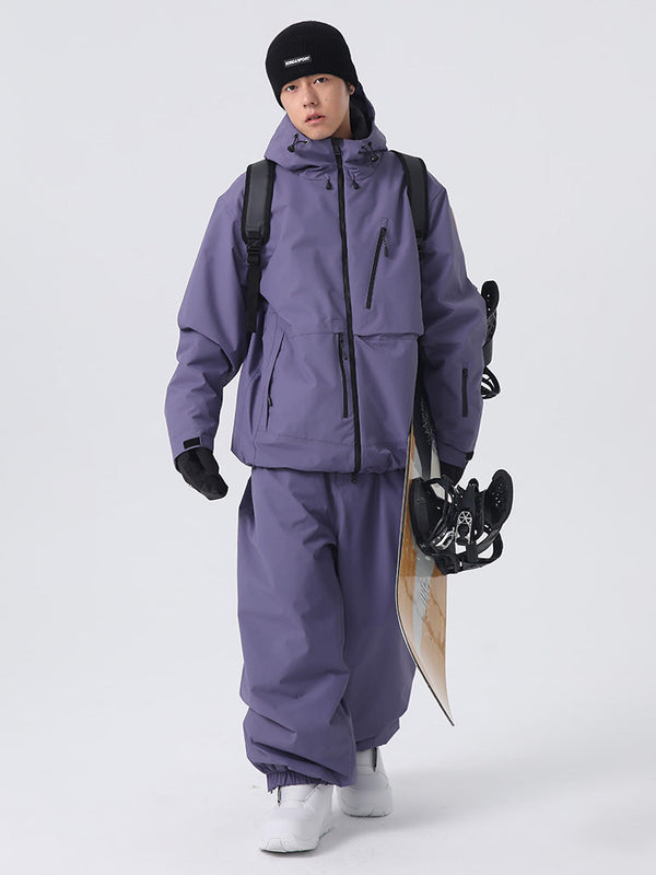 Combinaison de ski ample et résistante Searipe pour homme et unisexe, idéale pour les activités de plein air et tous les temps.