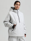 Veste anorak de snowboard Gsou Snow pour femme, résistante et au style urbain.