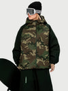 Veste de ski freestyle multifonctionnelle et résistante pour femme, style urbain.