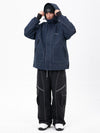Ensemble veste de ski et pantalon ample Streetstorm pour homme, idéal pour le ski nocturne et les activités nautiques.