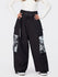 Pantalon de snowboard cargo ample et freestyle Hyper Flux Urban Graffiti pour femme - Park Rider