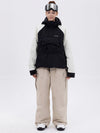 Ensemble veste bomber et pantalon ample pour femme, motif camouflage montagne freestyle