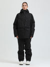 Combinaison de ski cargo multifonctionnelle Gsou Snow pour femme, résistante et performante.