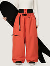 Pantalon de neige ample et résistant pour femme Urban Storm, style freestyle.