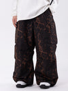 Pantalon de snowboard ample léopard Mountain Chill Freestyle Prime pour homme