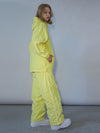 Combinaison de snowboard Dook Snow Track Stripe pour femme : veste et pantalon.