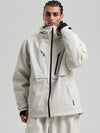 Veste de ski cargo Gsou Snow pour homme, résistante et fonctionnelle, idéale pour l'hiver en montagne.