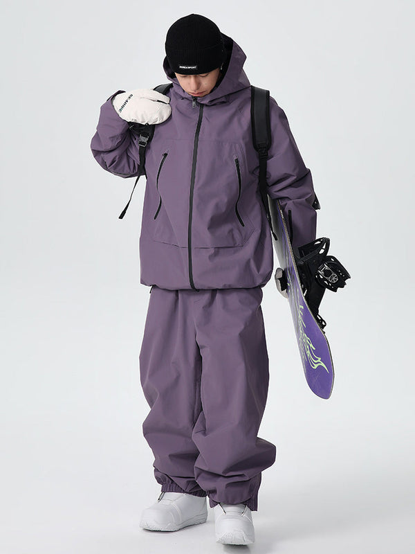 Combinaison de ski Searipe unisexe durable Mountain Pro toutes saisons, ample, pour homme