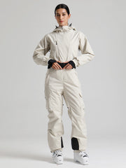 Combinaison intégrale de ski Gsou Snow Alpine Luxe Slim Fit pour femme