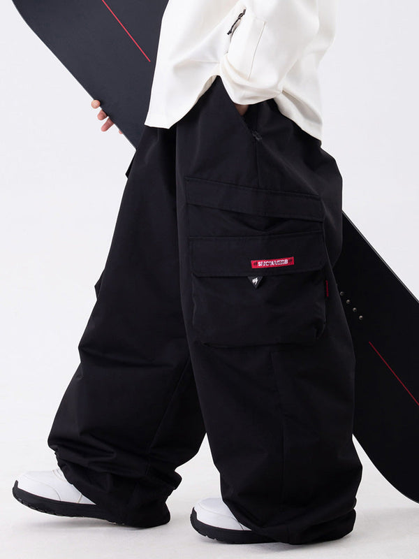 Pantalon de ski cargo utilitaire multipoches Wild Soul Steeze ParkRider pour homme