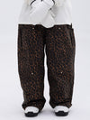 Pantalon de ski ample freestyle à genoux doubles pour femme