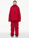 Combinaisons de ski thermiques coupe-vent pour hommes, avec salopette, idéales pour la montagne hors-piste.