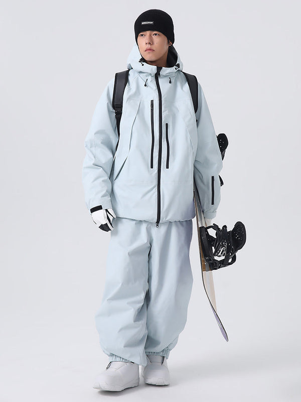 Combinaison de ski Searipe unisexe pour homme, résistante et tout-terrain, style biker.