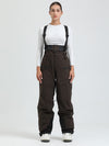 Salopette de ski cargo multifonctionnelle Gsou Snow pour femme, résistante et performante.