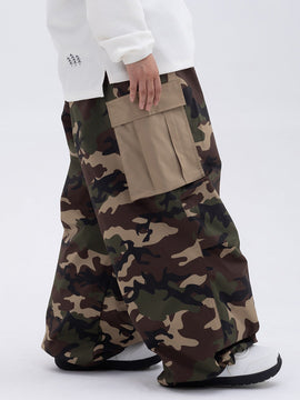 Pantalon de snowboard ample camouflage Mountain Chill Freestyle Prime pour femme