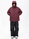 Ensemble veste de ski et pantalon ample Streetstorm pour homme, idéal pour le ski nocturne et les activités nautiques.