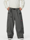 Pantalon de ski cargo utilitaire extensible et résistant Techline pour homme – Coupe ample et décontractée