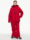 Combinaisons de ski thermiques coupe-vent Arctic Queen Mountain pour femmes avec salopette