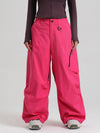Pantalon de neige ample et fonctionnel Gsou Snow pour femme, résistant et urbain