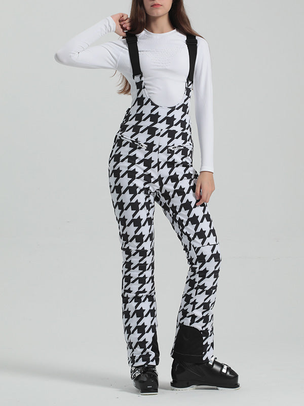 Salopette de ski Gsou Snow Elegant Stretch Flare pour femme
