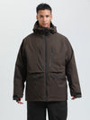 Veste de ski cargo multifonctionnelle Gsou Snow pour homme, résistante et durable.