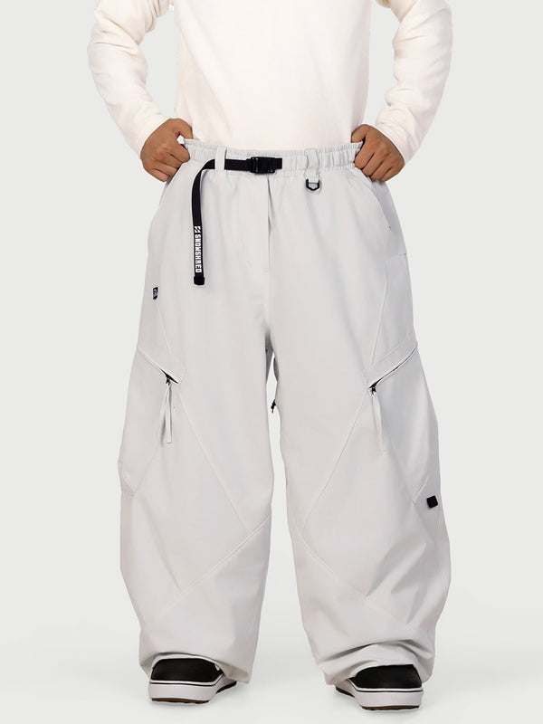 Pantalon de ski cargo oversize TerrainFlex Freestyle pour homme – Édition Crew