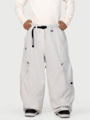 Pantalon de ski cargo oversize TerrainFlex Freestyle pour homme – Édition Crew