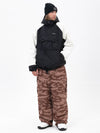 Ensemble veste bomber et pantalon ample pour homme, motif camouflage montagne freestyle