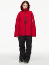 Combinaisons de ski thermiques coupe-vent Arctic Queen Mountain pour femmes avec salopette