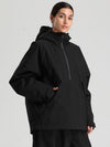 Veste anorak de snowboard Gsou Snow pour femme, résistante et au style urbain.