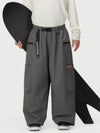 Pantalon de ski cargo utilitaire extensible et résistant Techline pour homme – Coupe ample et décontractée