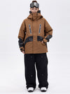 Ensemble de ski Chillform pour femme, camouflage réfléchissant – Veste Glow Trail et pantalon de ski ample