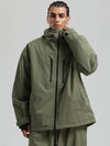 Veste de ski Gsou Snow pour homme, résistante, isolée et coupe-vent, type Mountain Pro.