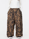 Pantalon de neige ample Nightline Park Rider pour femme, avec bandes réfléchissantes et poches cargo.