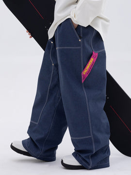 Pantalon de ski ample Freerider style urbain pour homme