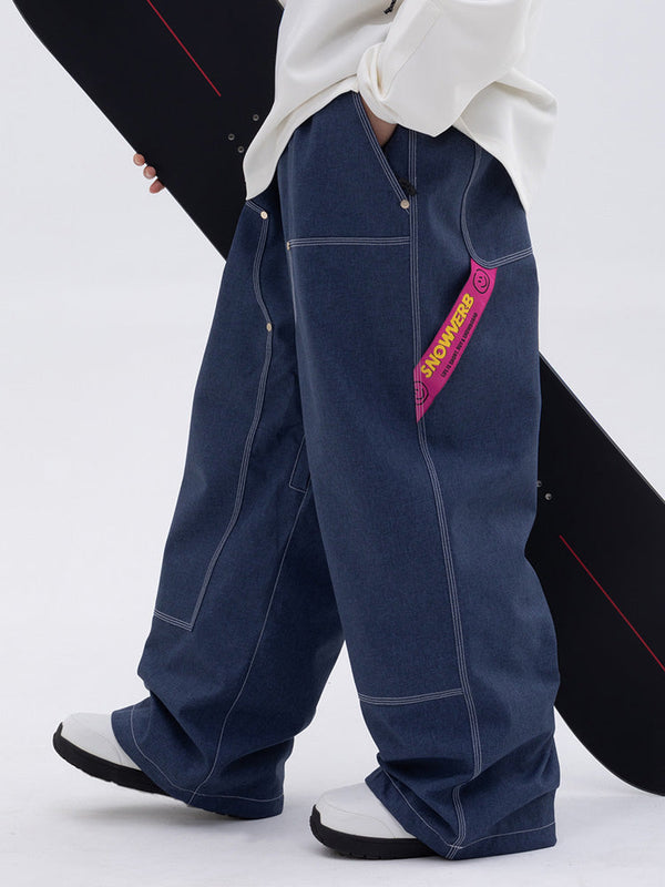 Pantalon de ski ample Freerider style urbain pour homme