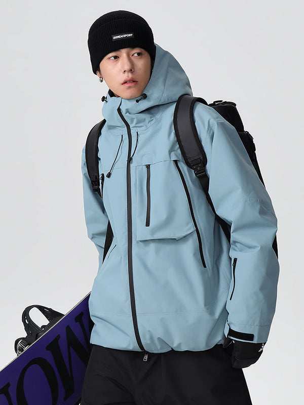 Veste de ski ample Searipe Durable Mountain Pro tout-terrain pour homme