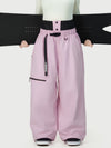 Pantalon de neige ample et résistant pour femme Urban Storm, style freestyle.