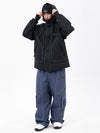 Ensemble veste de ski et pantalon ample Streetstorm pour homme, idéal pour le ski nocturne et les activités nautiques.