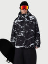 Veste de ski freestyle Nightline Park Rider pour homme avec panneaux réfléchissants