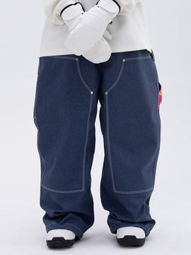 Pantalon de ski ample style urbain pour femme