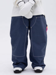 Pantalon de ski ample style urbain pour femme