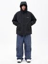 Ensemble veste de ski et pantalon ample Streetstorm pour homme, idéal pour le ski nocturne et les activités nautiques.