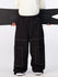 Pantalon de neige ample Nightline Park Rider pour homme, avec bandes réfléchissantes et poches cargo.