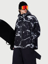 Veste de ski freestyle Nightline Park Rider pour homme avec panneaux réfléchissants
