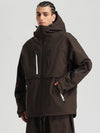Veste de ski cargo Gsou Snow pour homme, résistante et fonctionnelle, idéale pour l'hiver en montagne.